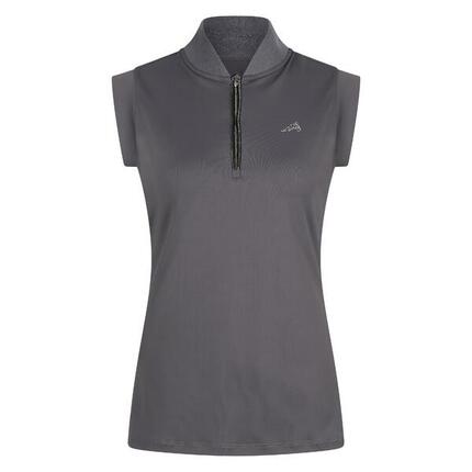 Ärmelloses Reittrikot mit halbem Reißverschluss, Damen Euro-Star Ramona