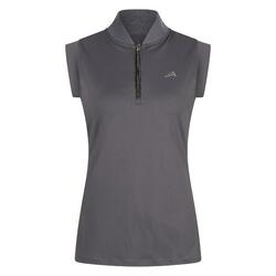 Maillot équitation sans manches demi-zip femme Euro-Star Ramona