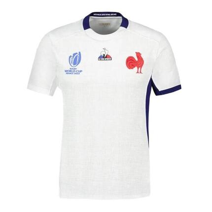 XV de France Maillot Authentic Blanc World Cup 2023