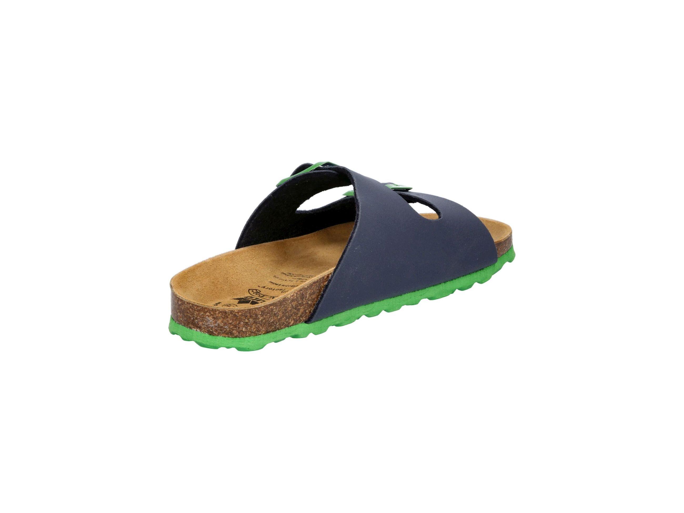 Pantolette Jungen Schnallen LICO Bioline Kids 4/6