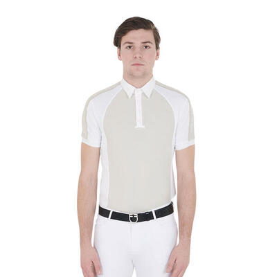 Slim fit wedstrijd polo equestro