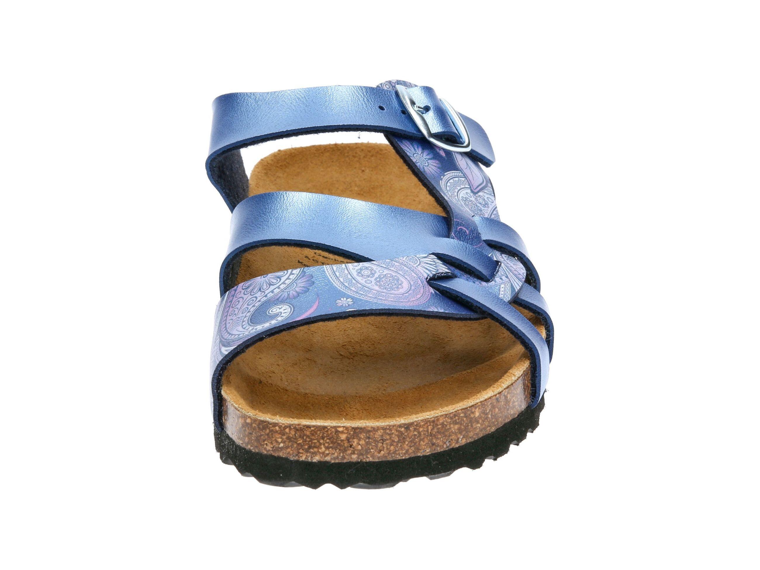 Pantolette Damen Schnallen LICO Bioline Flora 3/6