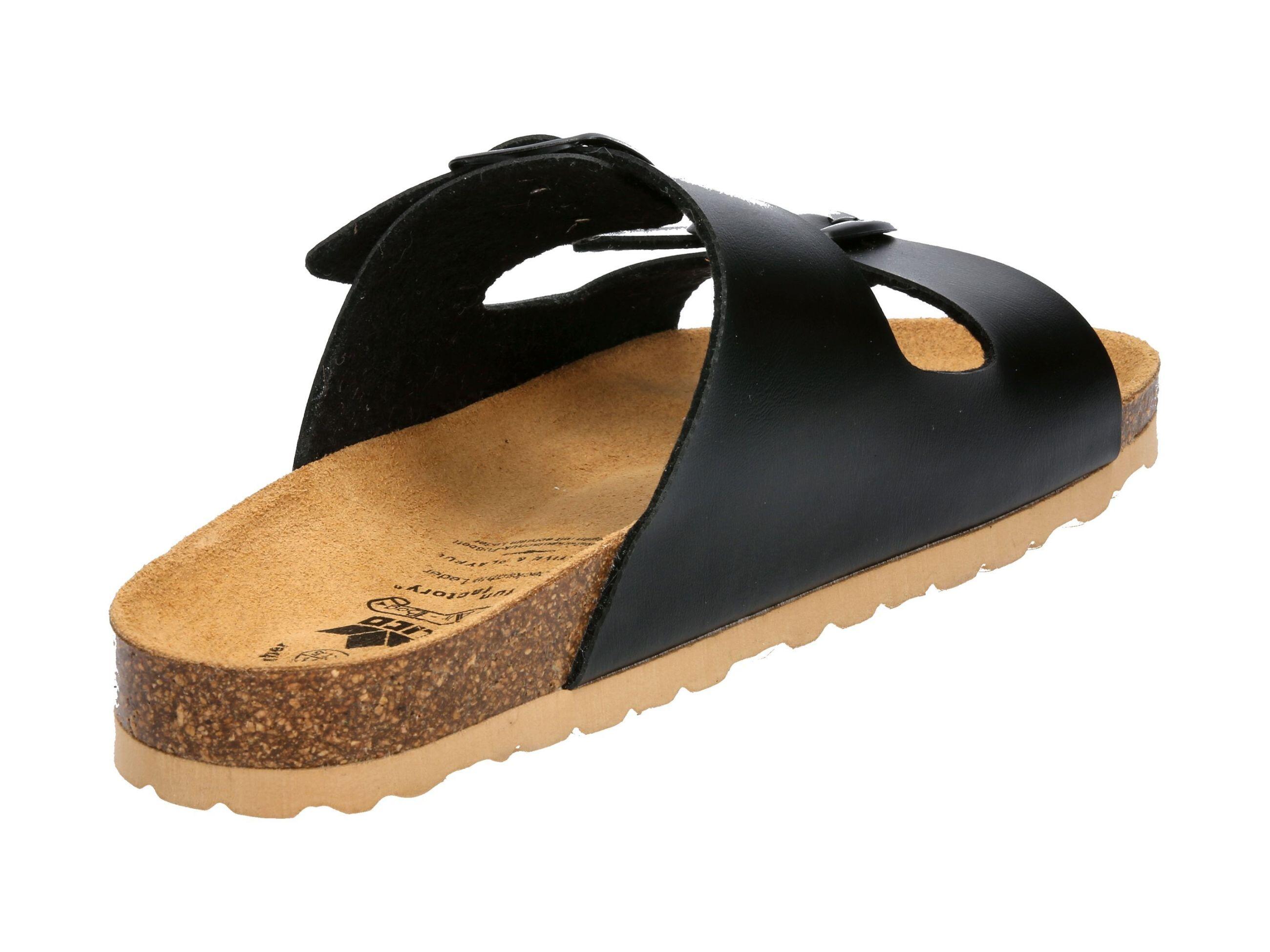 Pantolette Herren Schnallen LICO Bioline Man 4/6