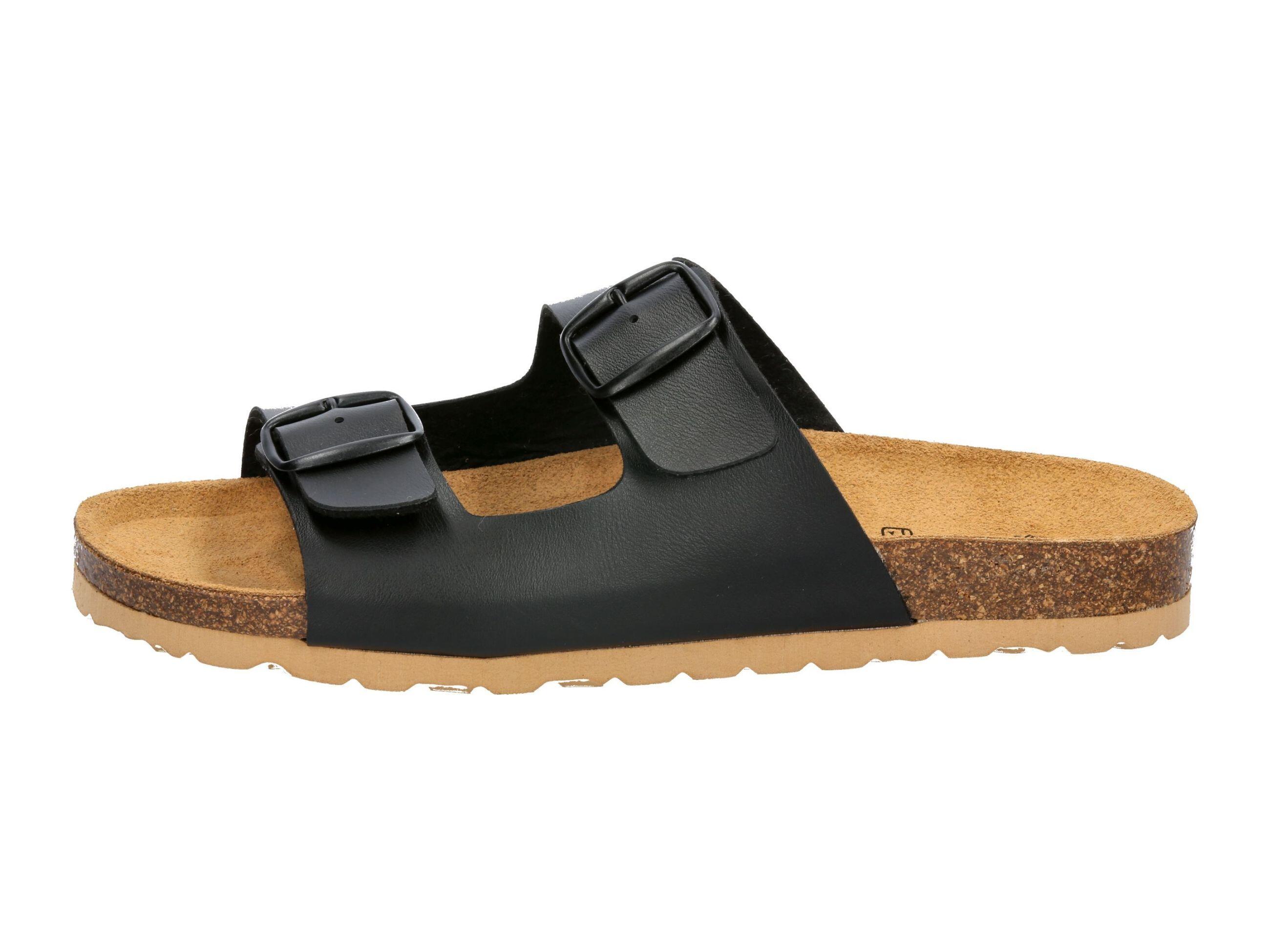 Pantolette Herren Schnallen LICO Bioline Man 2/6