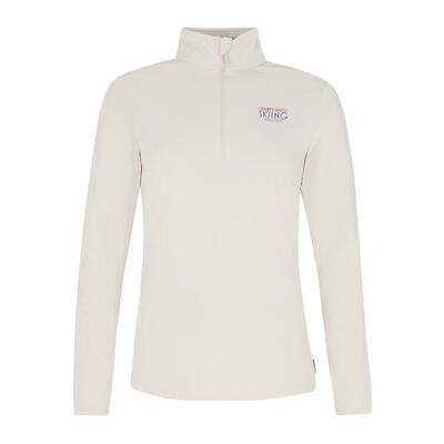 Dames 1/4 zip fleece protest lunar