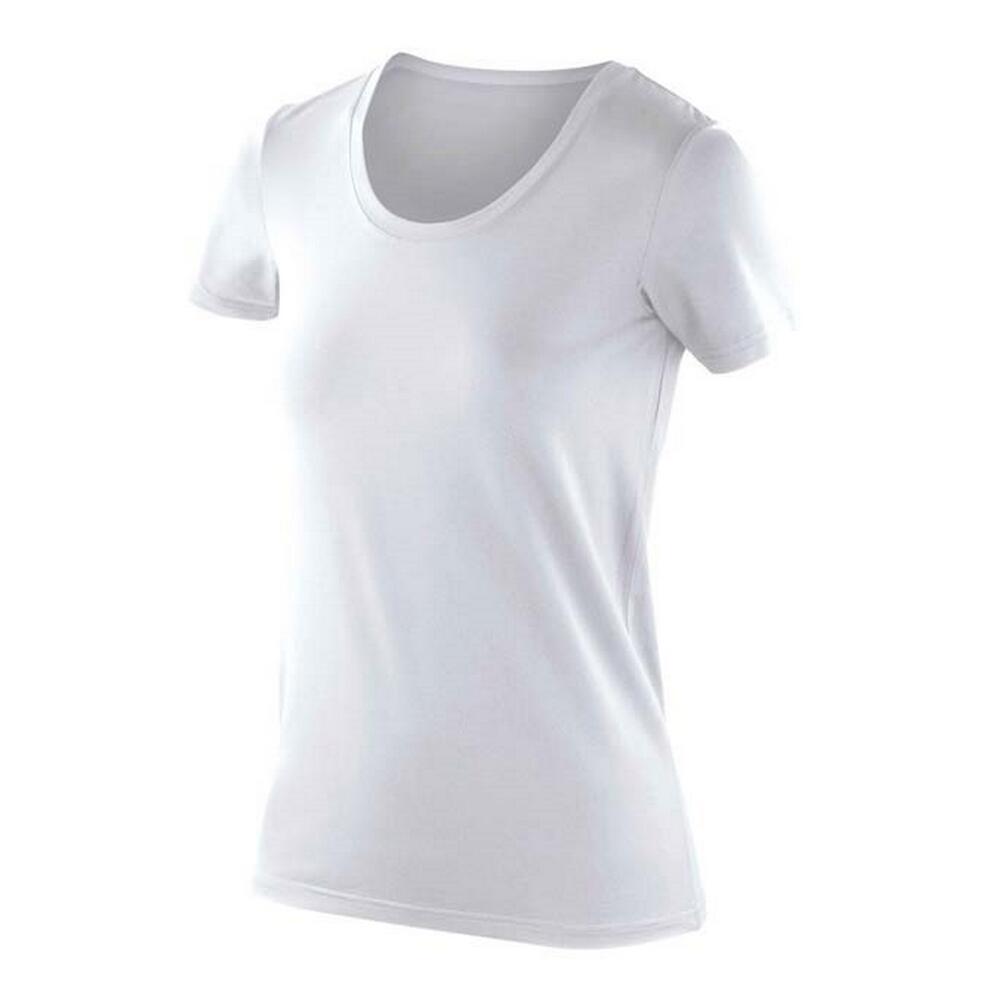 SPIRO Dames Impact Softex TShirt (Wit)