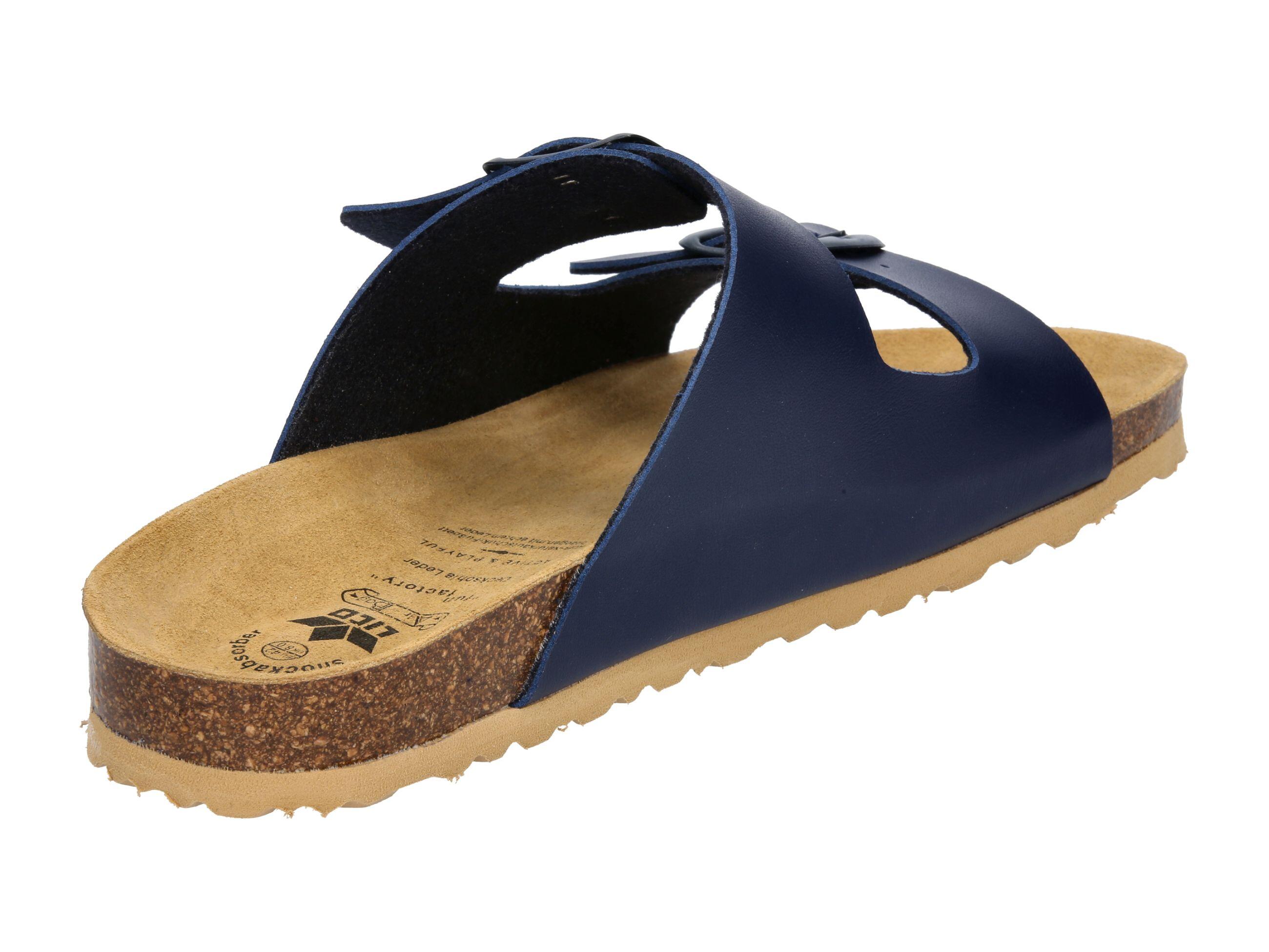 Pantolette Herren Schnallen LICO Bioline Man 4/6