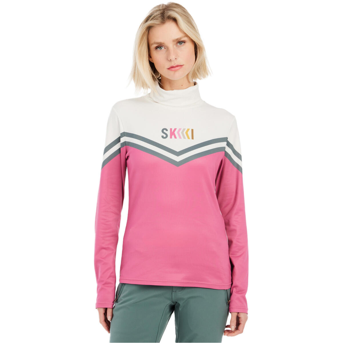 Fleece 1/4 Reißverschluss Damen Protest Merci 5/7