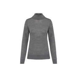 Pull merinos col roulé femme Kariban Premium
