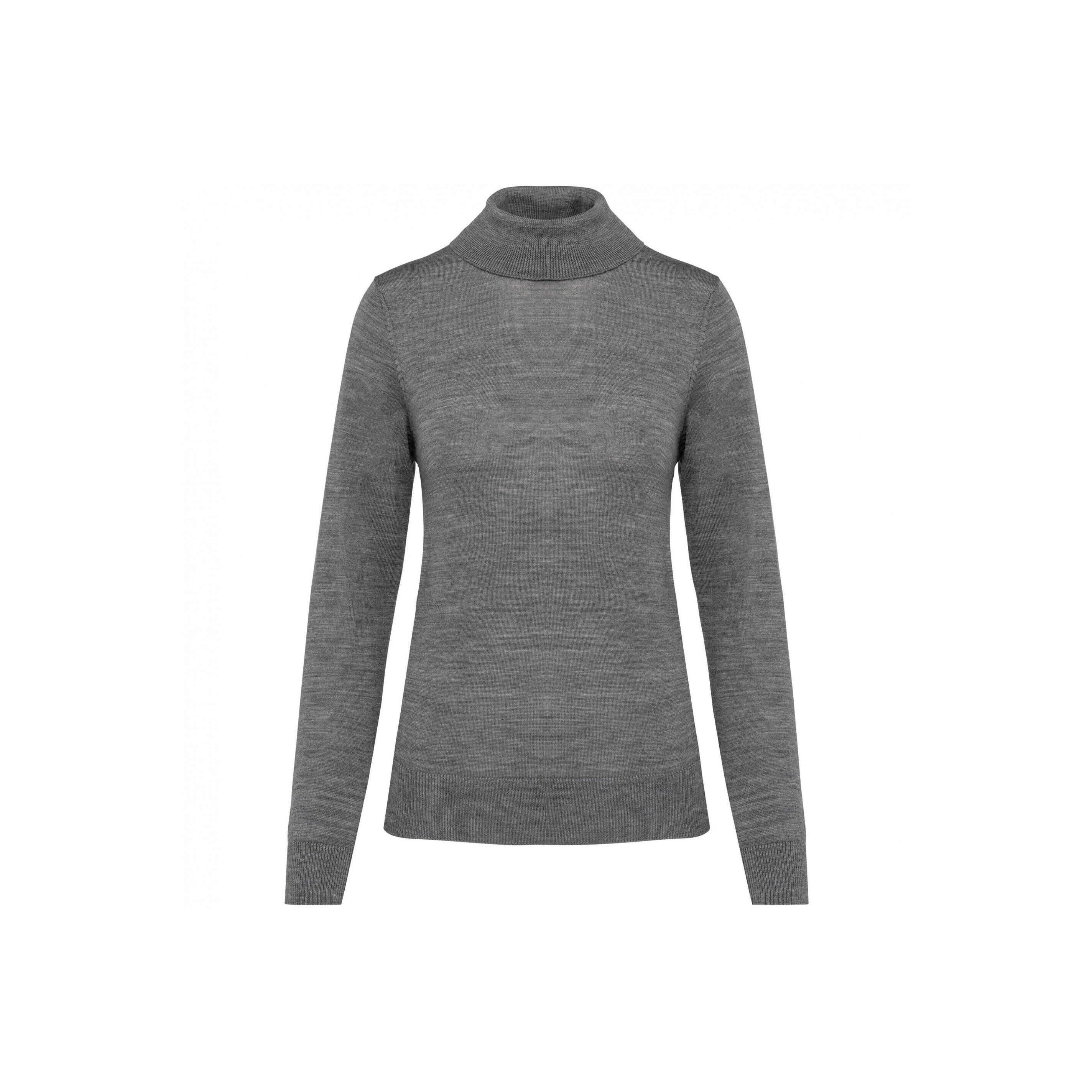 Kariban - Pull Merinos Col Roulé Femme Kariban Premium - Pull - Gris - 36 Xs - Decathlon