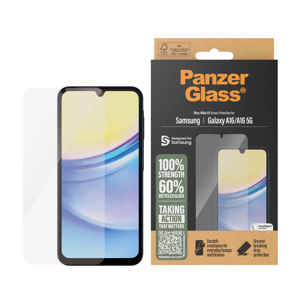 Protector de Pantalla Panzer Glass 3807 2/4