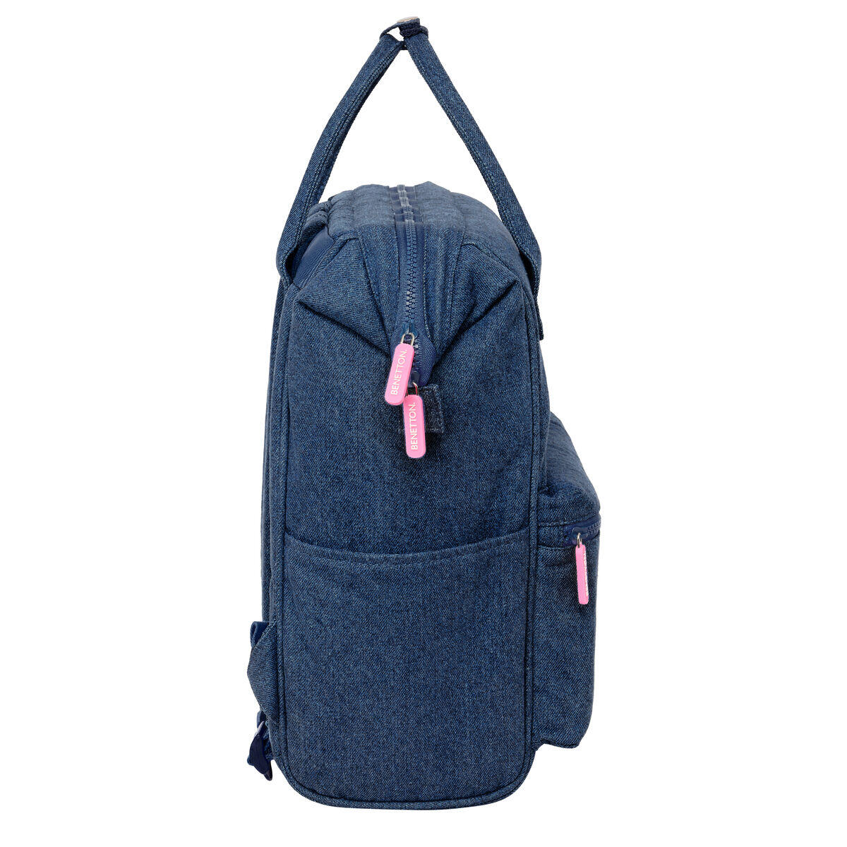 Mochila para Portátil Benetton benetton Azul 4/5