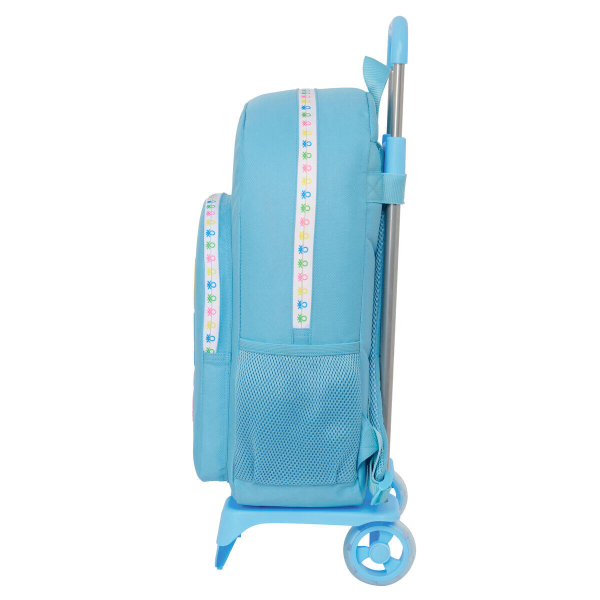 Trolley per la Scuola Benetton Spring Blu cielo 2/3
