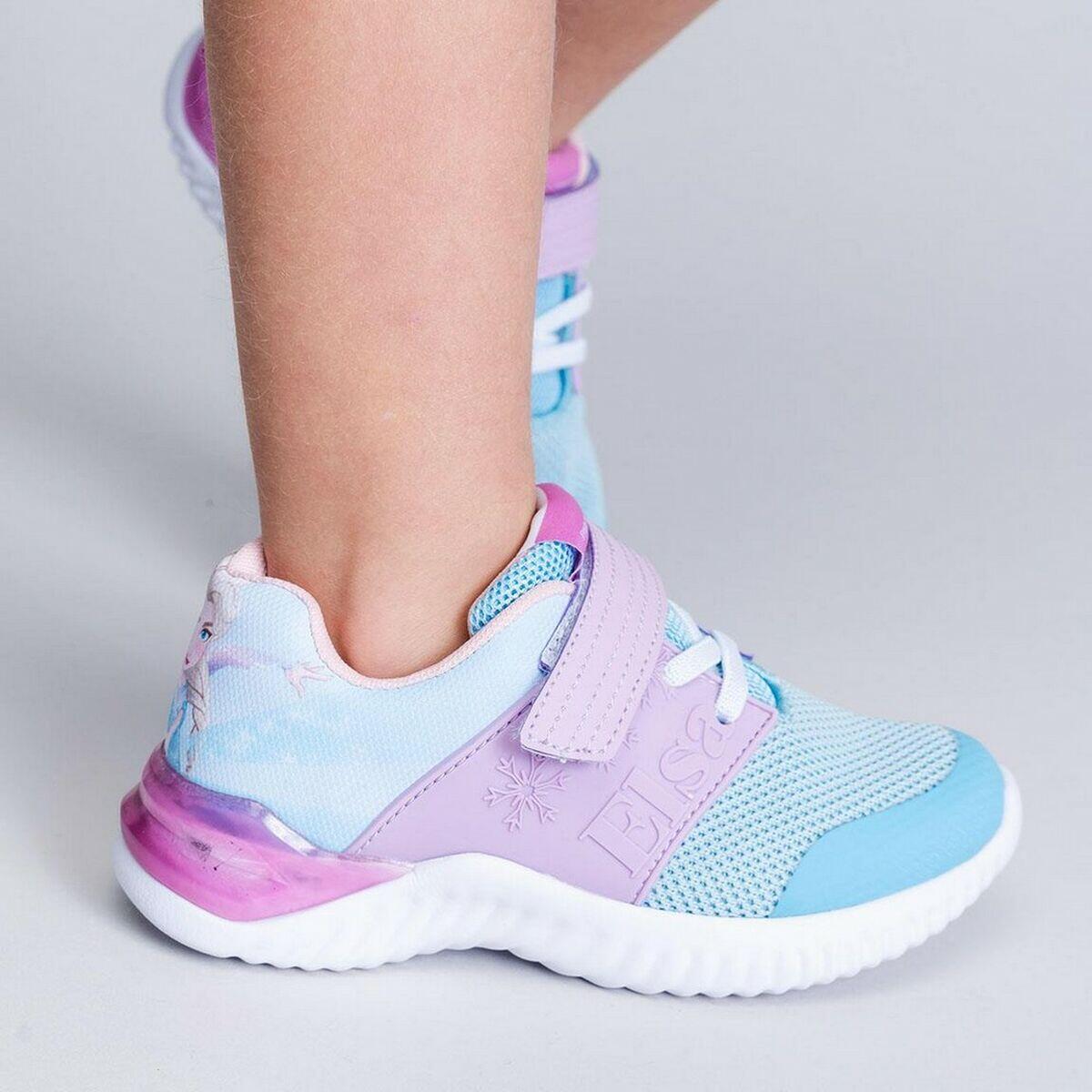 Baskets LED Frozen Elsa Bleu 3/5
