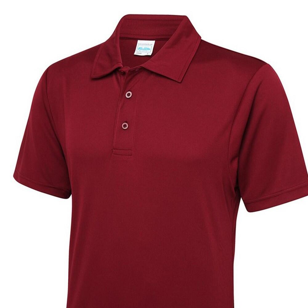 Polo Cool para Hombre Burdeos 2/2
