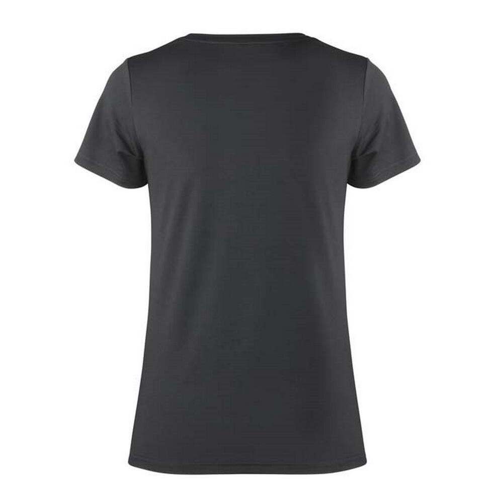 T-Shirt Impact Softex para senhora/senhora (Preto) 2/2