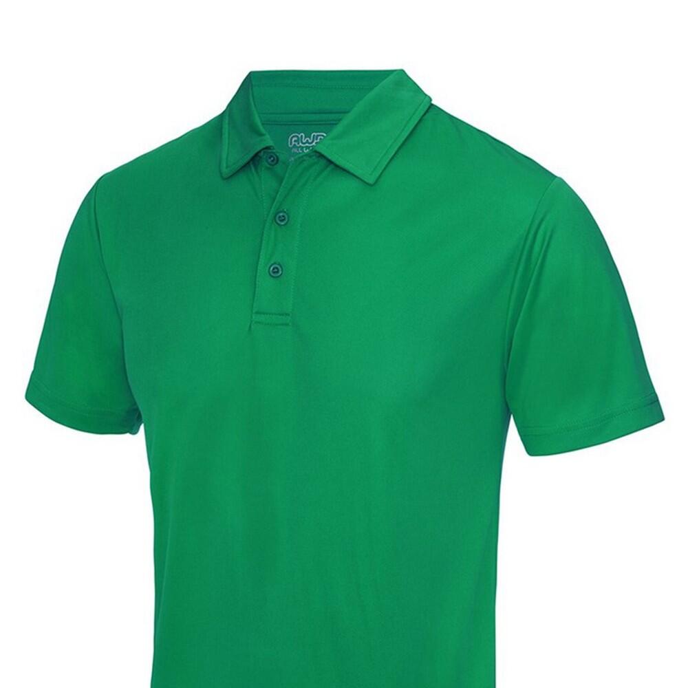 Maglietta Polo Regolare Uomo Just Cool Cool Verde Kelly 2/2