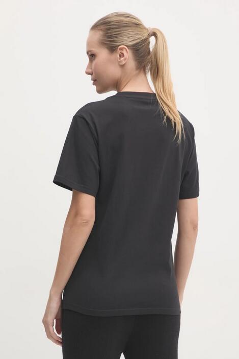 T-shirt donna adidas tech graphic tee - nero 2/5