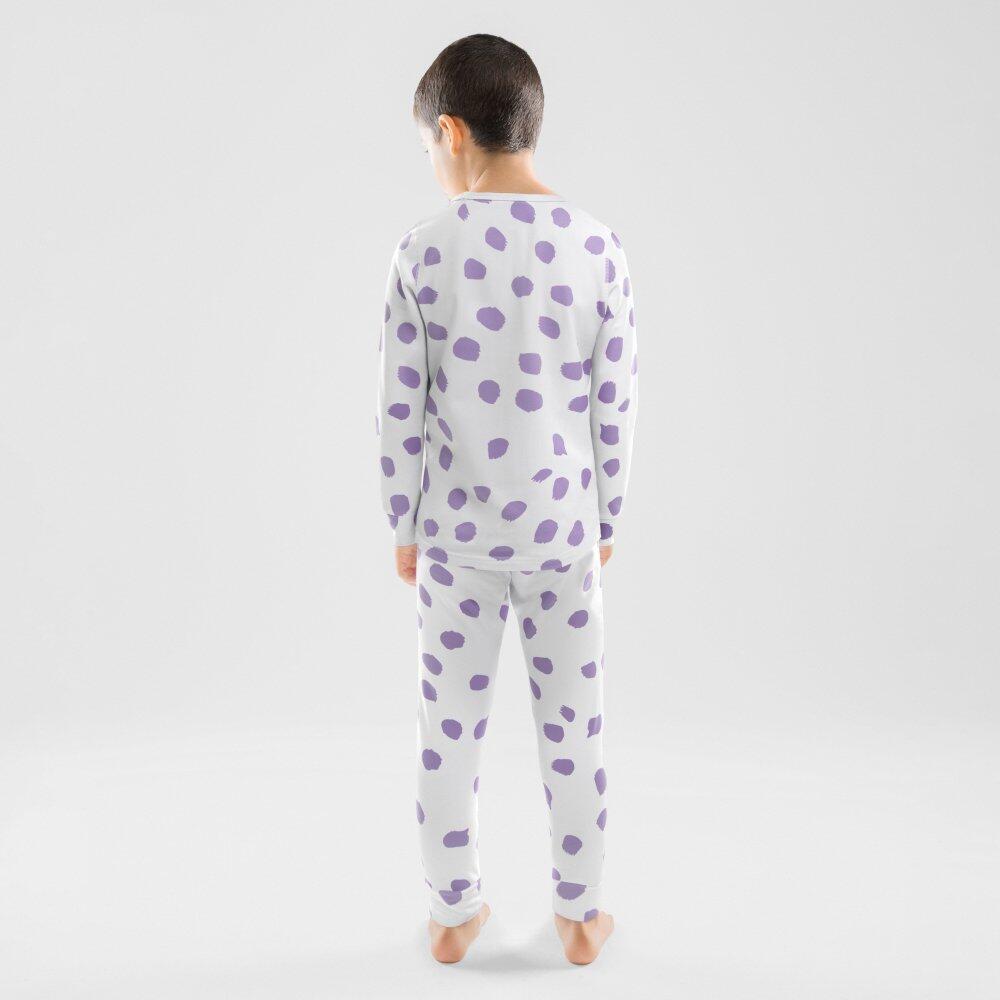 Ensemble de sous-vêtements thermiques garçon Sports d'hiver Enfants Siren Blan 3/7