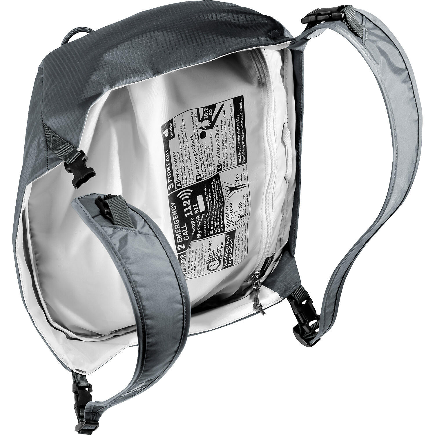Plecak trekkingowy damski Deuter Aircontact Pro 65+10 SL - graphite 4/7