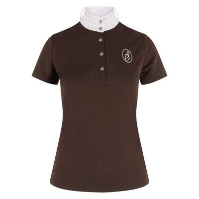 Turnier-Poloshirt Reiten Frau Imperial Riding Starlight
