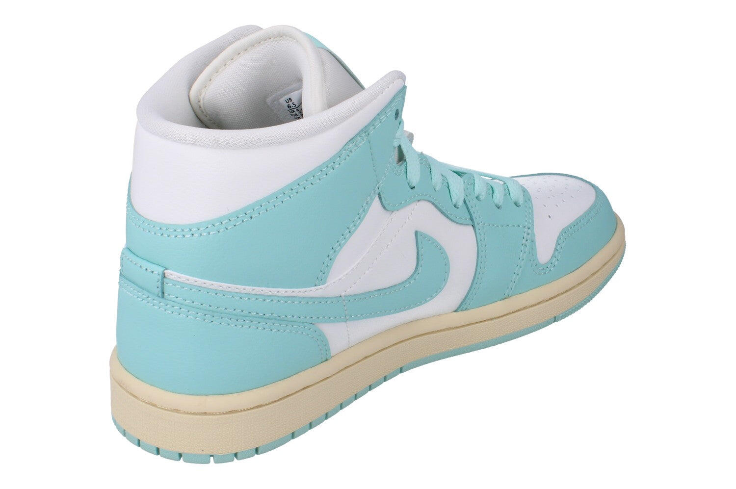Jordan 1 Mid Light Dew Damen 3/5