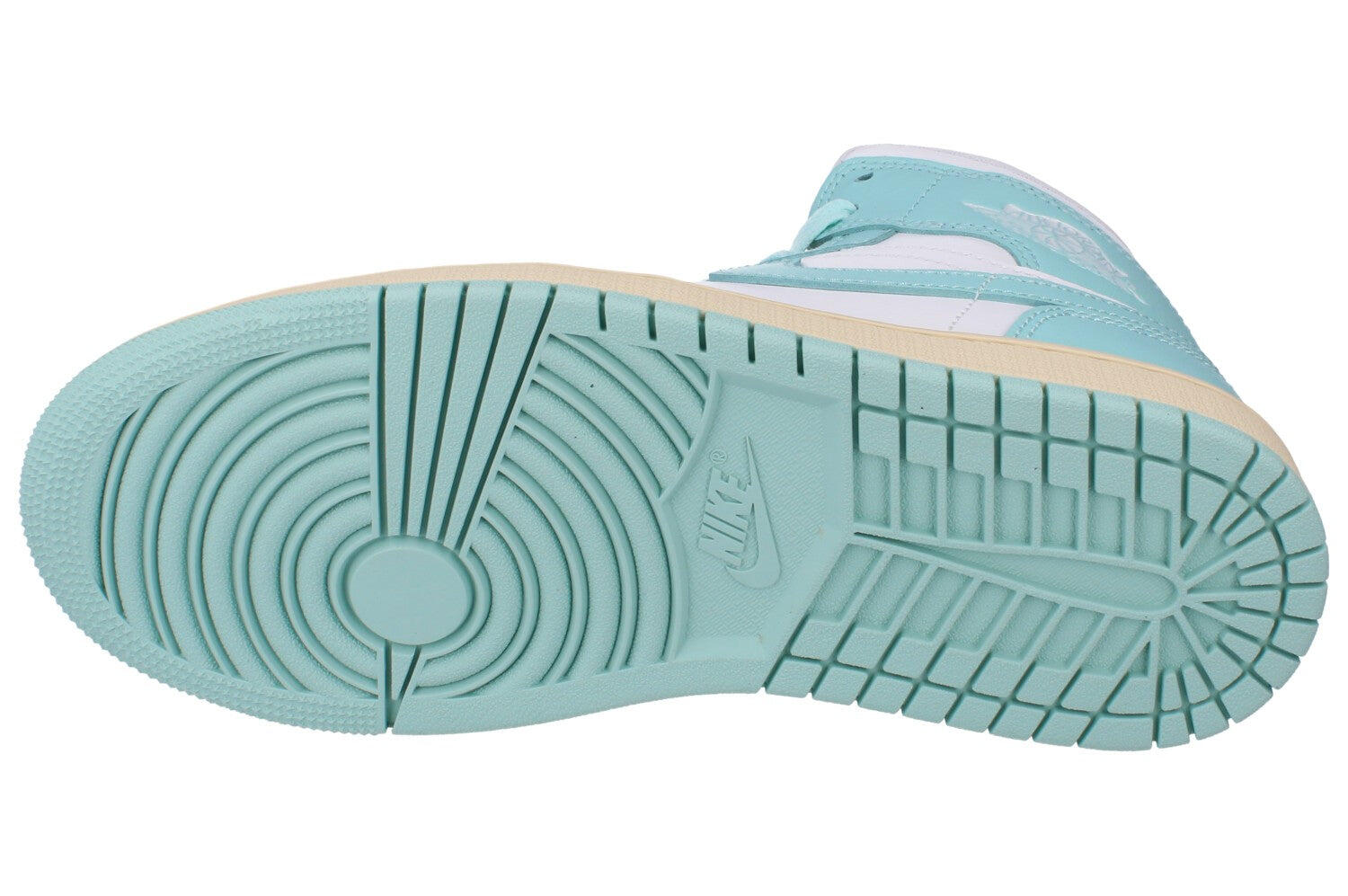 Jordan 1 Mid Light Dew Damen 5/5
