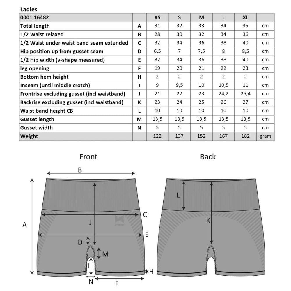 Xtreme Sportswear Sport Shorts Dames Plum 4/5