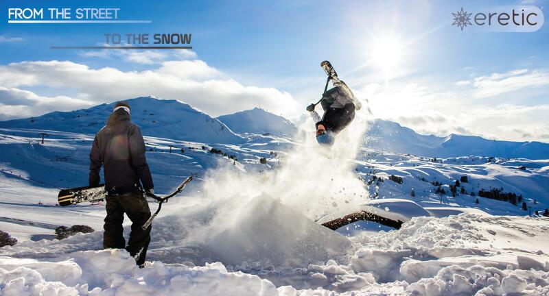 Hulajnoga na śnieg Eretic V2 Snowscoot 4/4
