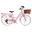 Stadtfahrrad Dolce Vita by Canellini ROMA 26" mit korb - Rosa