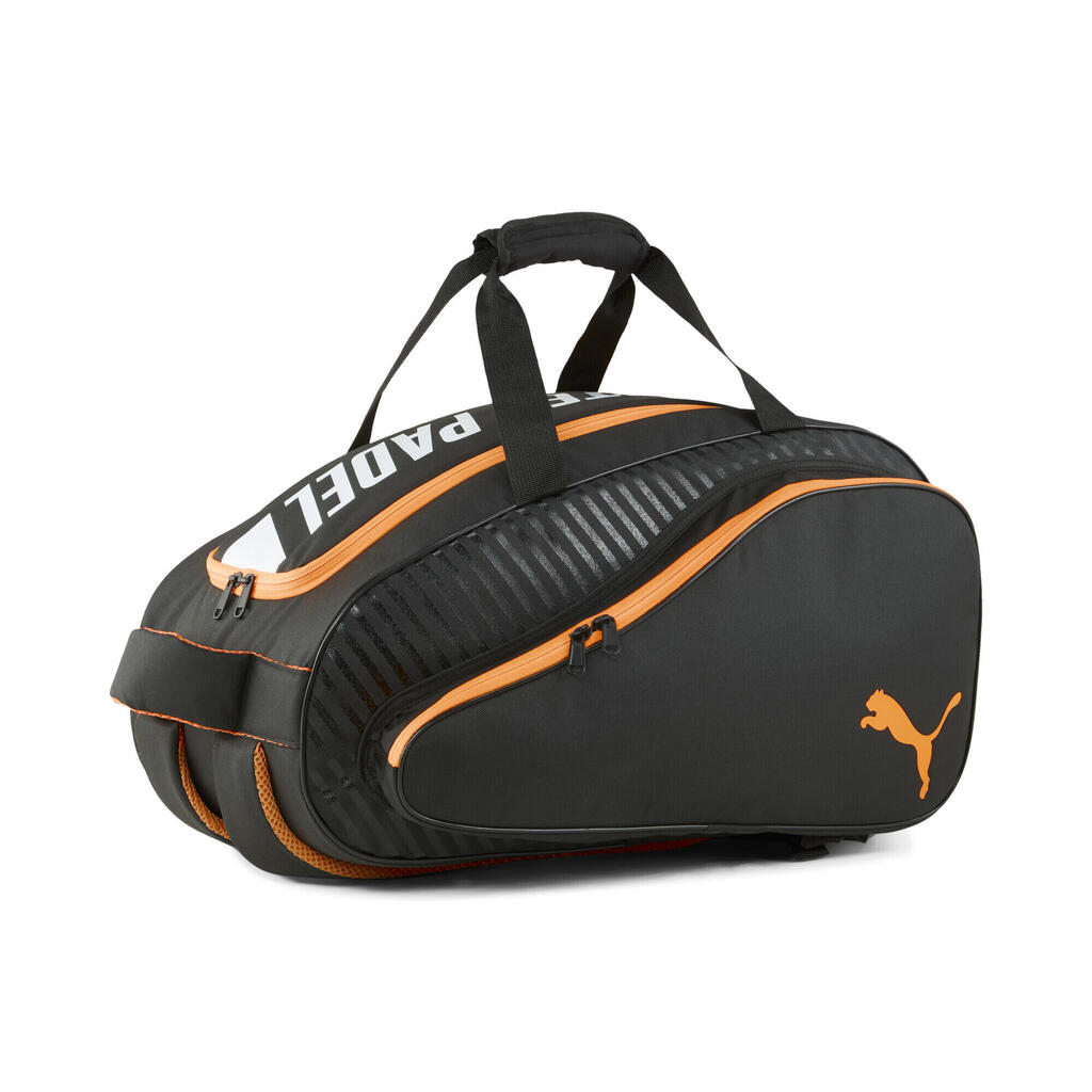 Puma NOVA ELITE Small paletero 091596-02 negru-alb unisex