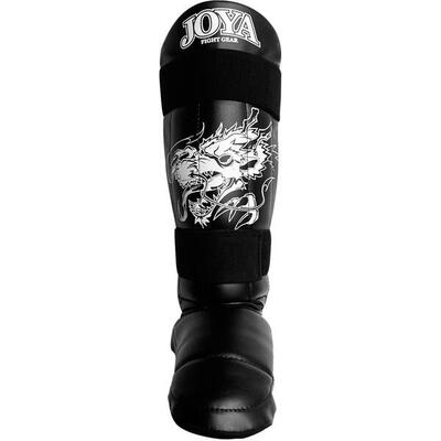 Joya Schienbeinschoner White Dragon Schwarz und weiß