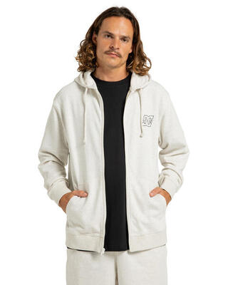 Hoodie met rits pallet zh grau heren