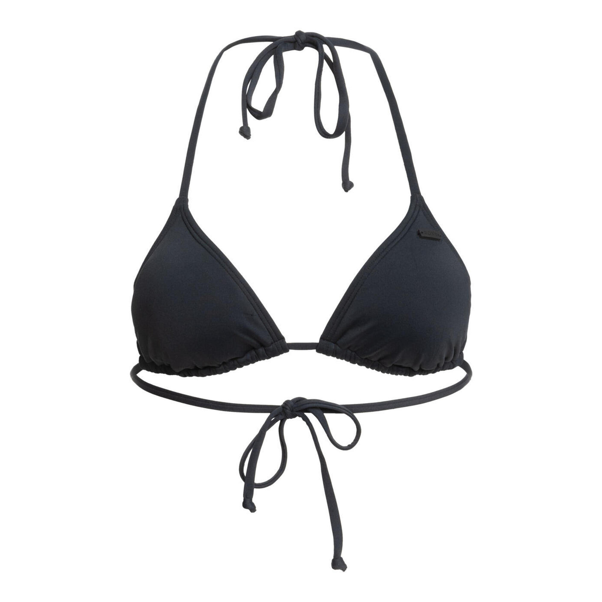 Trójkątny stanik bikini dla Kobiety BEACH CLASSICS Czarny