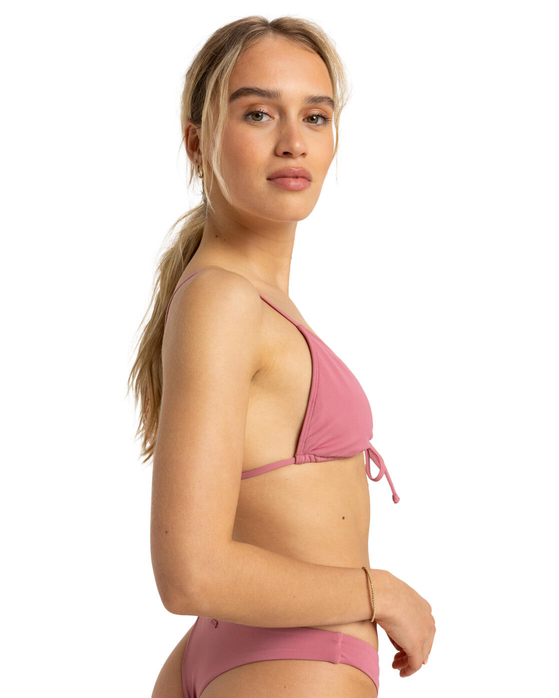 Haut de maillot de bain brassière BEACH CLASSICS Rose Femme 3/4