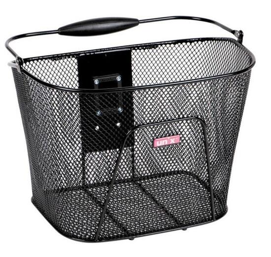 Unix fietsmand voorop ricco fr.basket ricco black