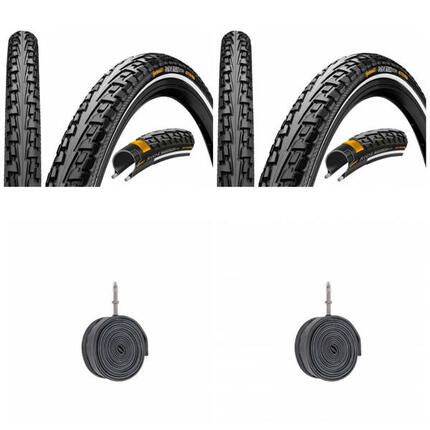 2x Continental Reifen Conti RideTour 28x1.60 + 2 x Schwalbe Schlauch SV17 28x...