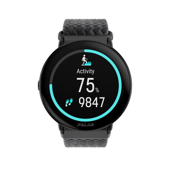 POLAR Reloj de Fitness - GPS, Seguimiento de sueño y actividad - Ignite 3 Braided Yarn