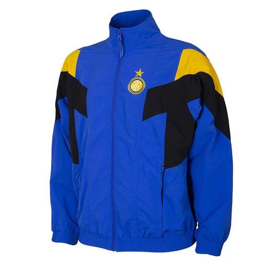 Kurtka piłkarska retro dla dorosłych FC Internazionale 1997-98 - Niebieska