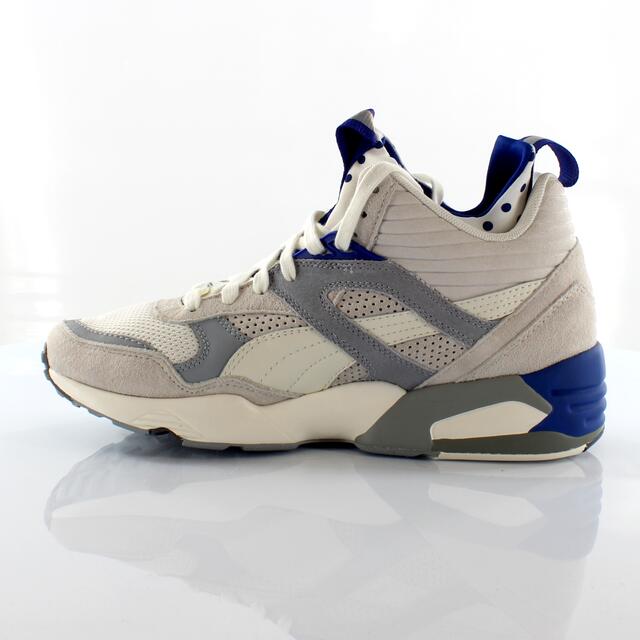 Puma Trinomic R698 Mid Street Womens Beige Trainers 2/4