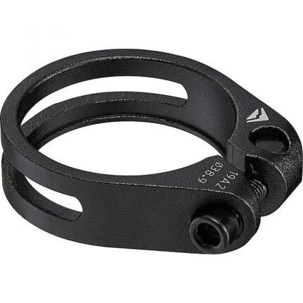 Merida Collier de tige de selle EXPERT Alu 38,9 mm Noir - serrage léger, stable.