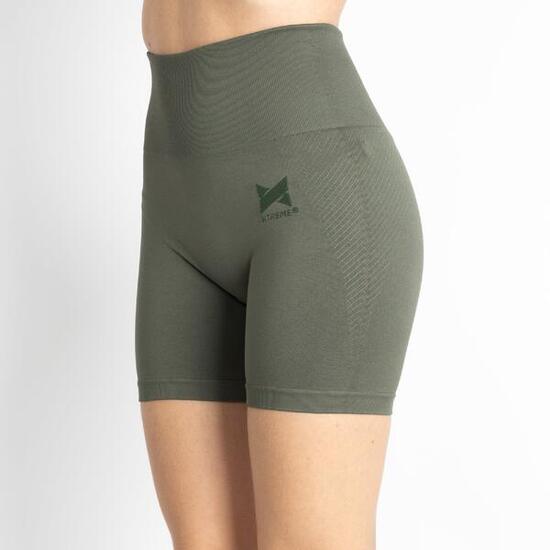 Xtreme Sportswear Short De Sport Femme Vert Armée