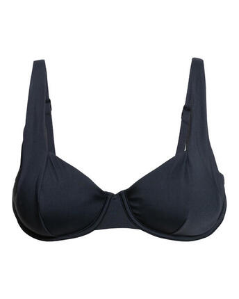 Top de bikini copa D BEACH CLASSICS Negro Mujer