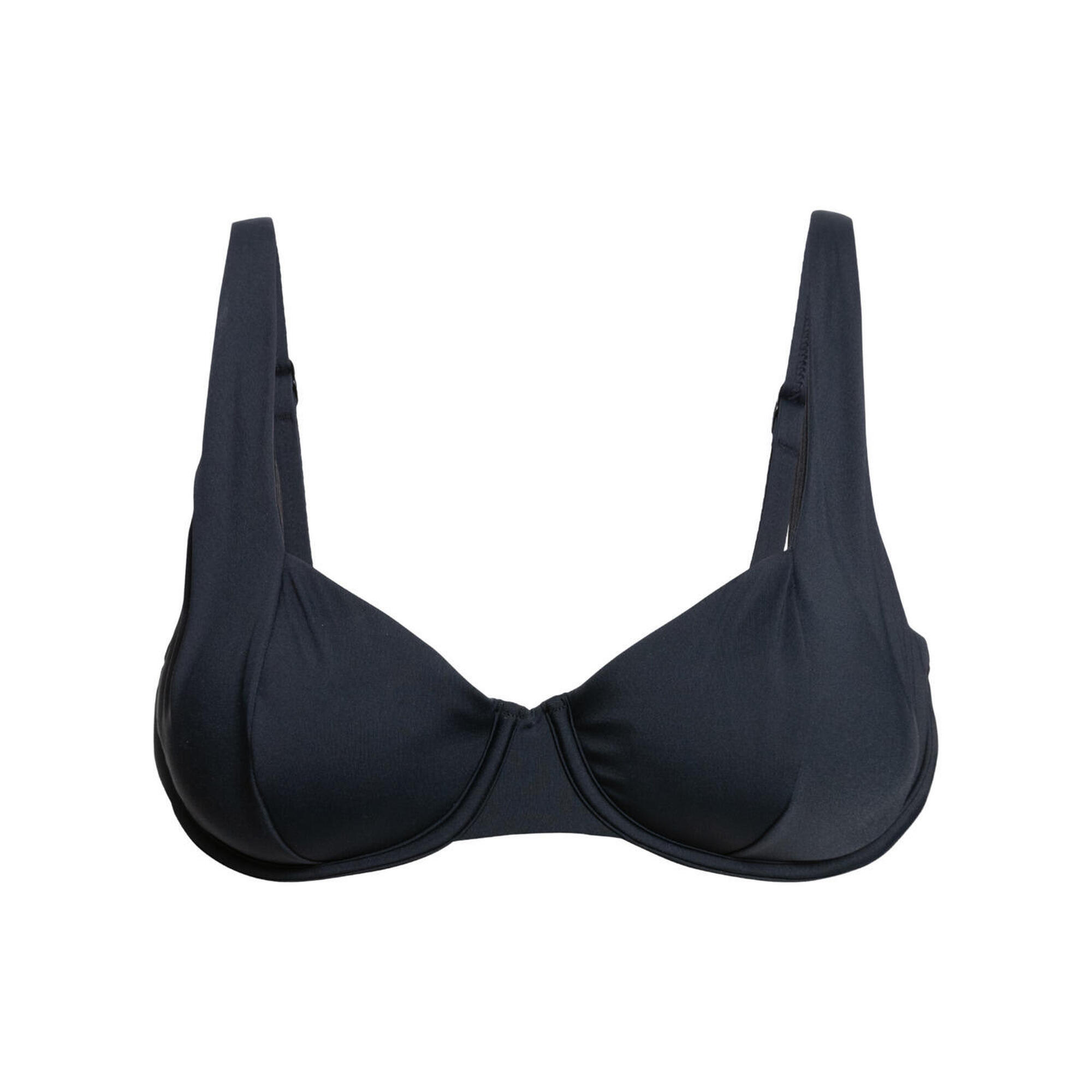 Roxy - Haut De Maillot De Bain Bonnet D Beach Classics Noir Femme - Haut De Maillot De Bain (bikini) - Noir - 44 L - Decathlon