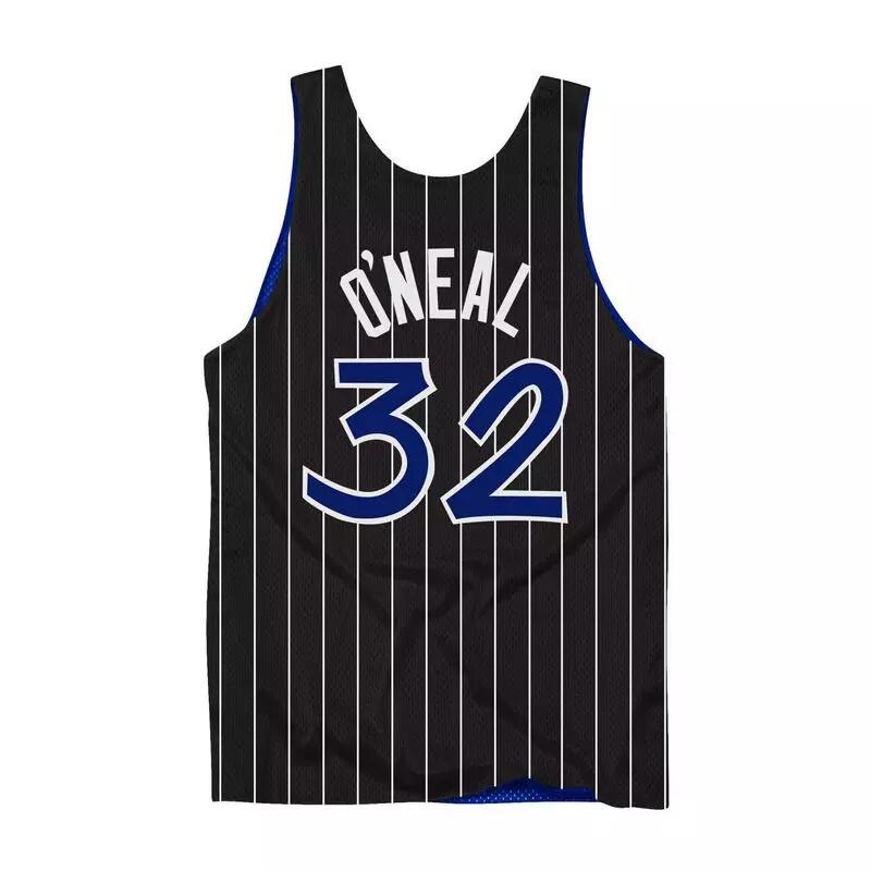 Maillot NBA Réversible Shaquille O'neal Orlando Magic Mitchell & ness Noir 2/3