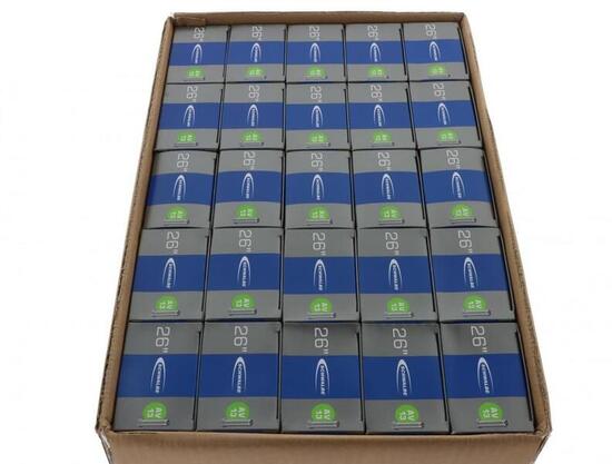 Schwalbe 25x Schlauch AV13 26x1.50-2.40" (40/62-559) - 26 Zoll AV 40mm Fahrra...