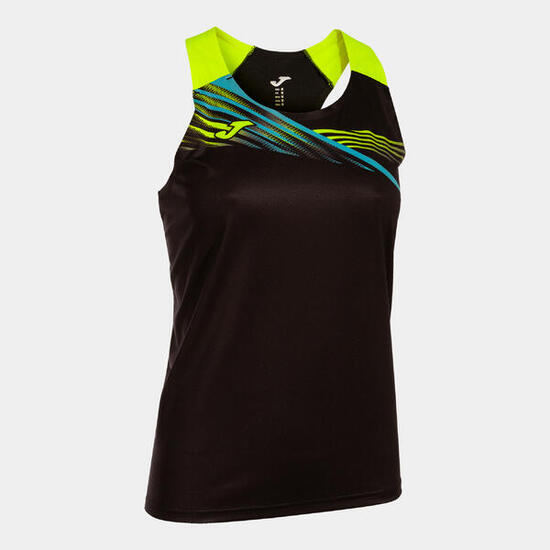 Débardeur Running Femme Joma Elite X Noir