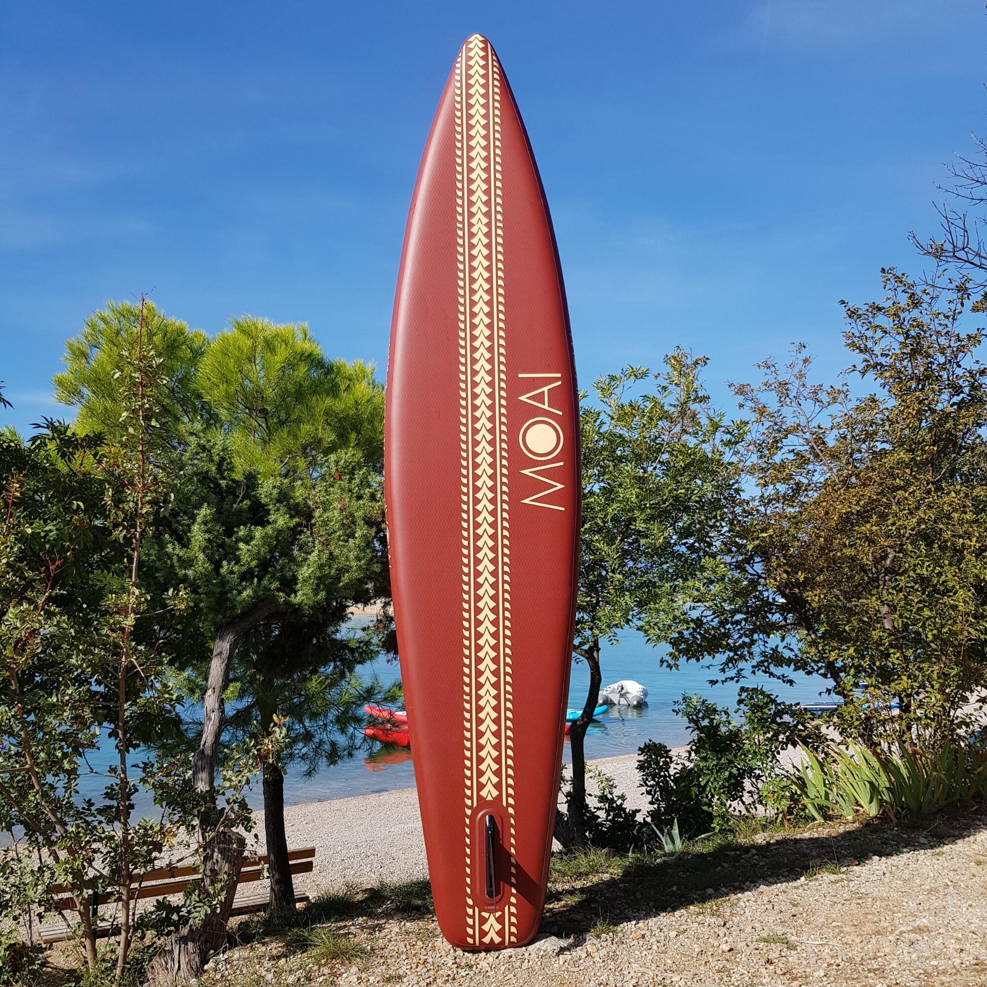 Pompowana deska SUP Moai Touring Ultra Light 12'6 z wiosłem 6/7
