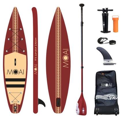 Pompowana deska SUP Moai Touring Ultra Light 12'6 z wiosłem