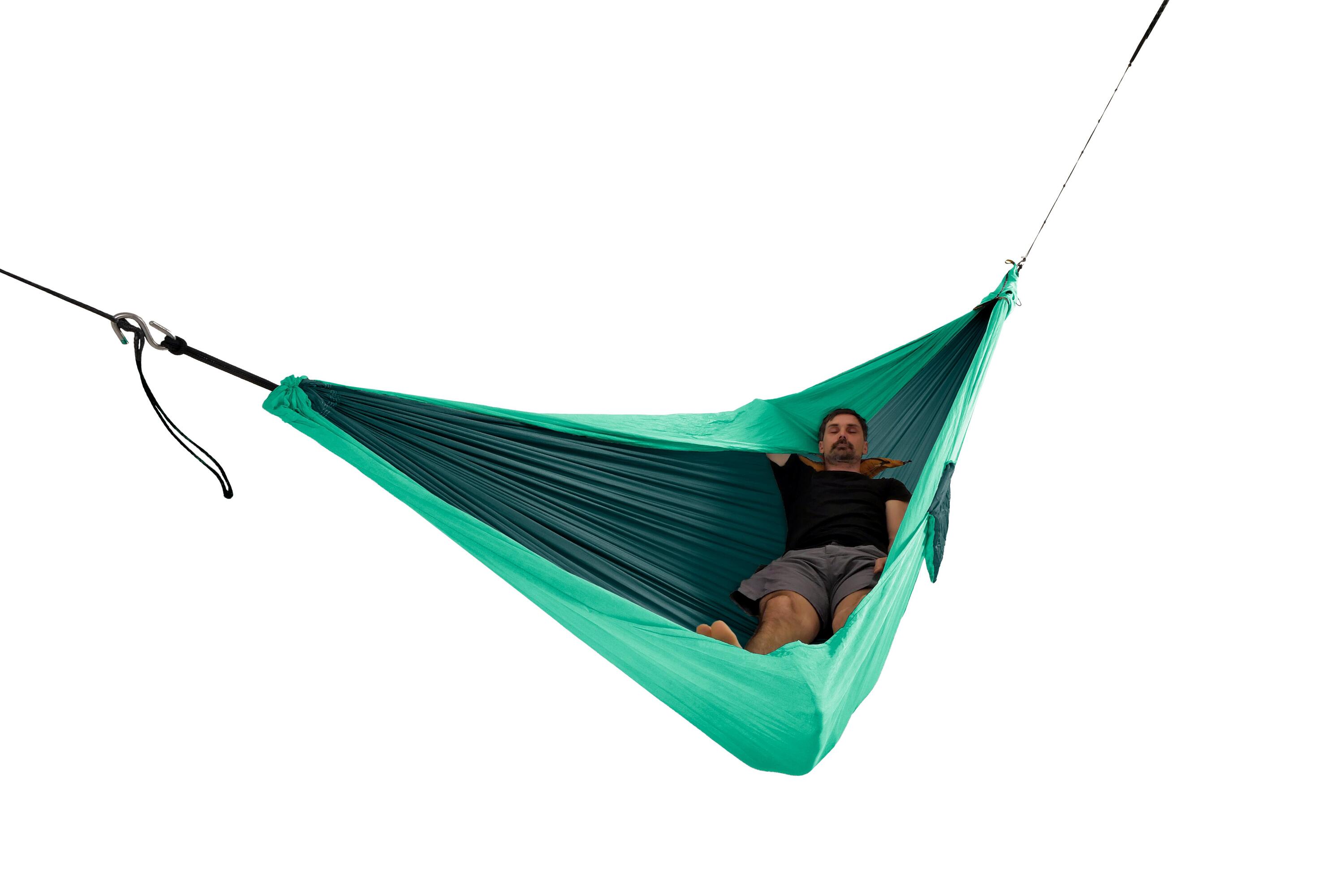 Hamaca King Size Ticket To The Moon — Verde Esmeralda 320x230 cm 2/7